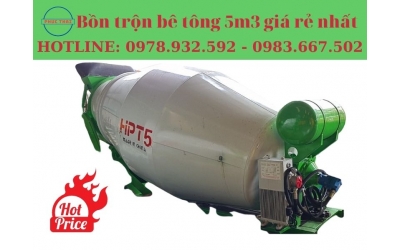 Bồn trộn bê tông 5m3 - HPT5