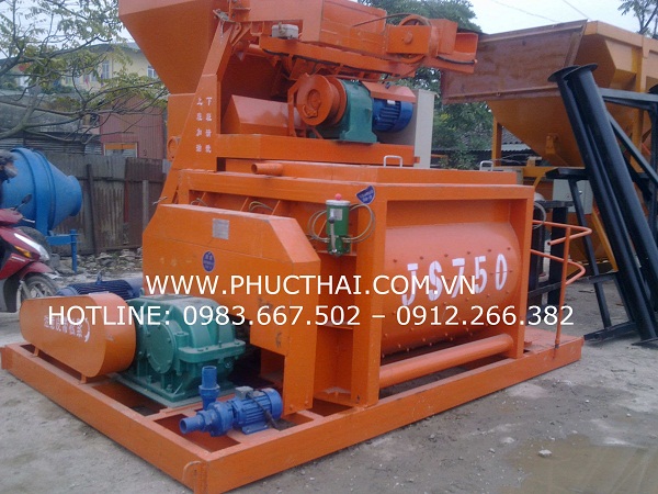 máy trộn bê tông js 750