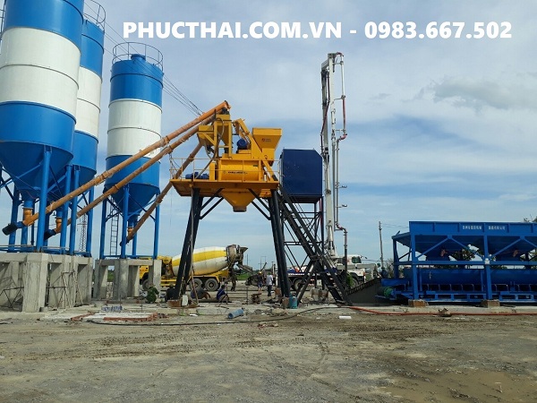 trạm trộn bê tông xi măng phúc thái