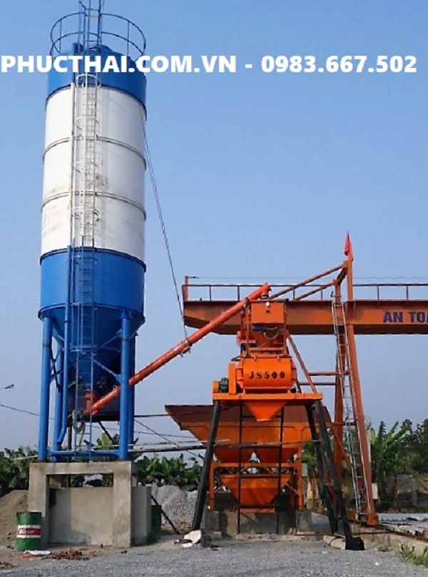 trạm trộn bê tông xi măng phúc thái