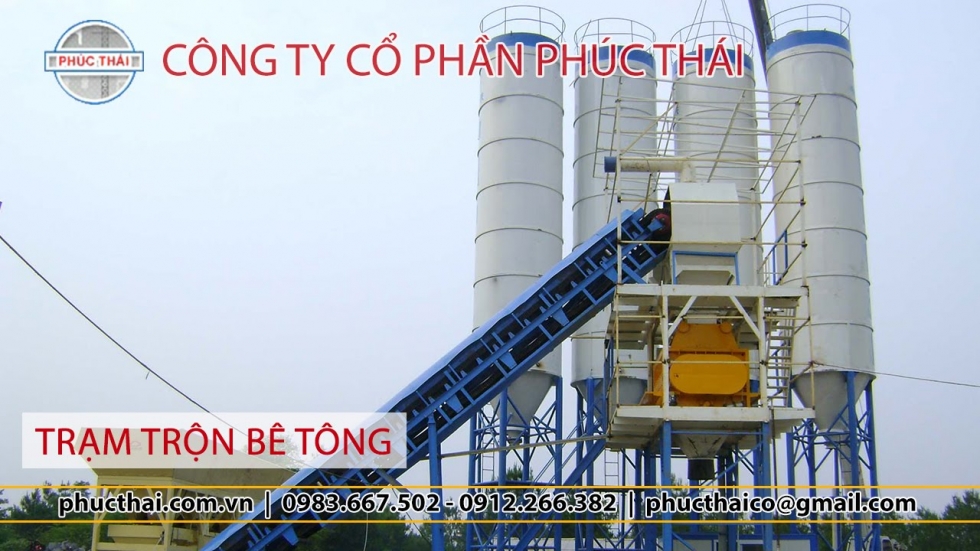 trạm trộn bê tông